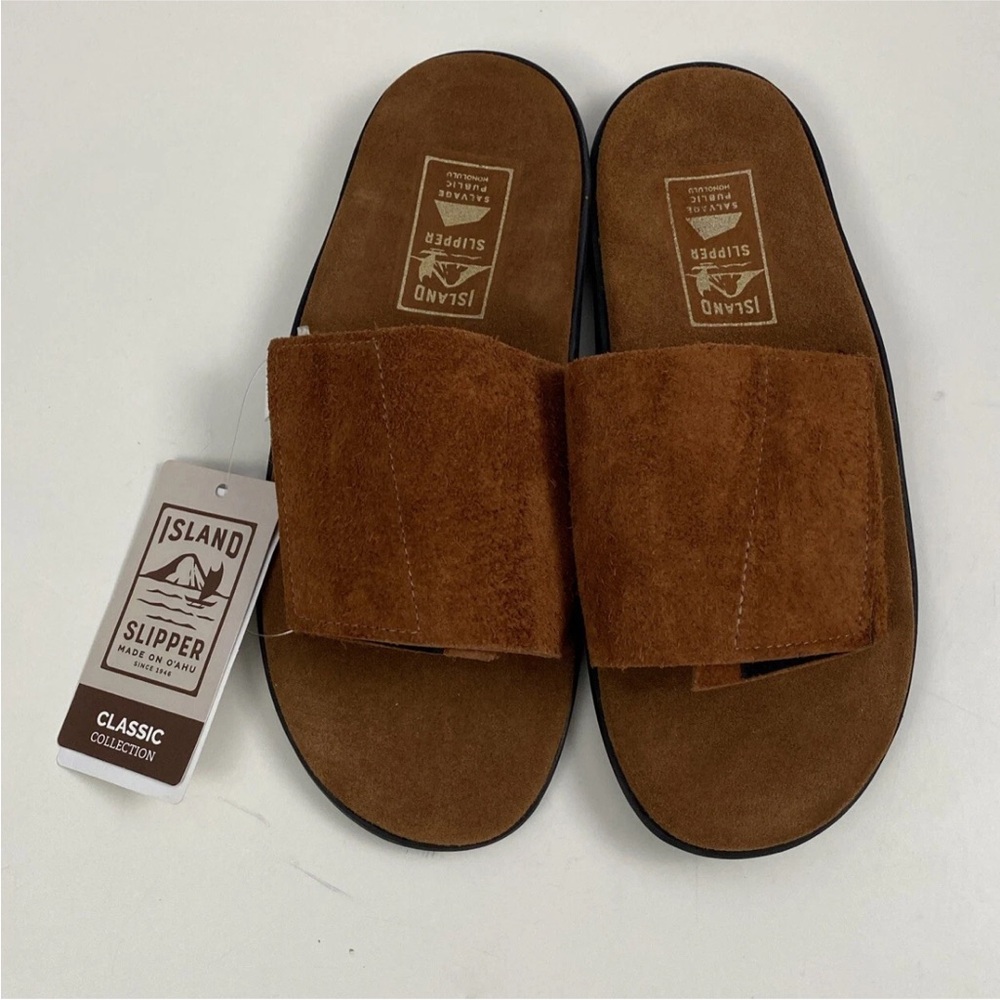 Men's Brown Suede Sandals
